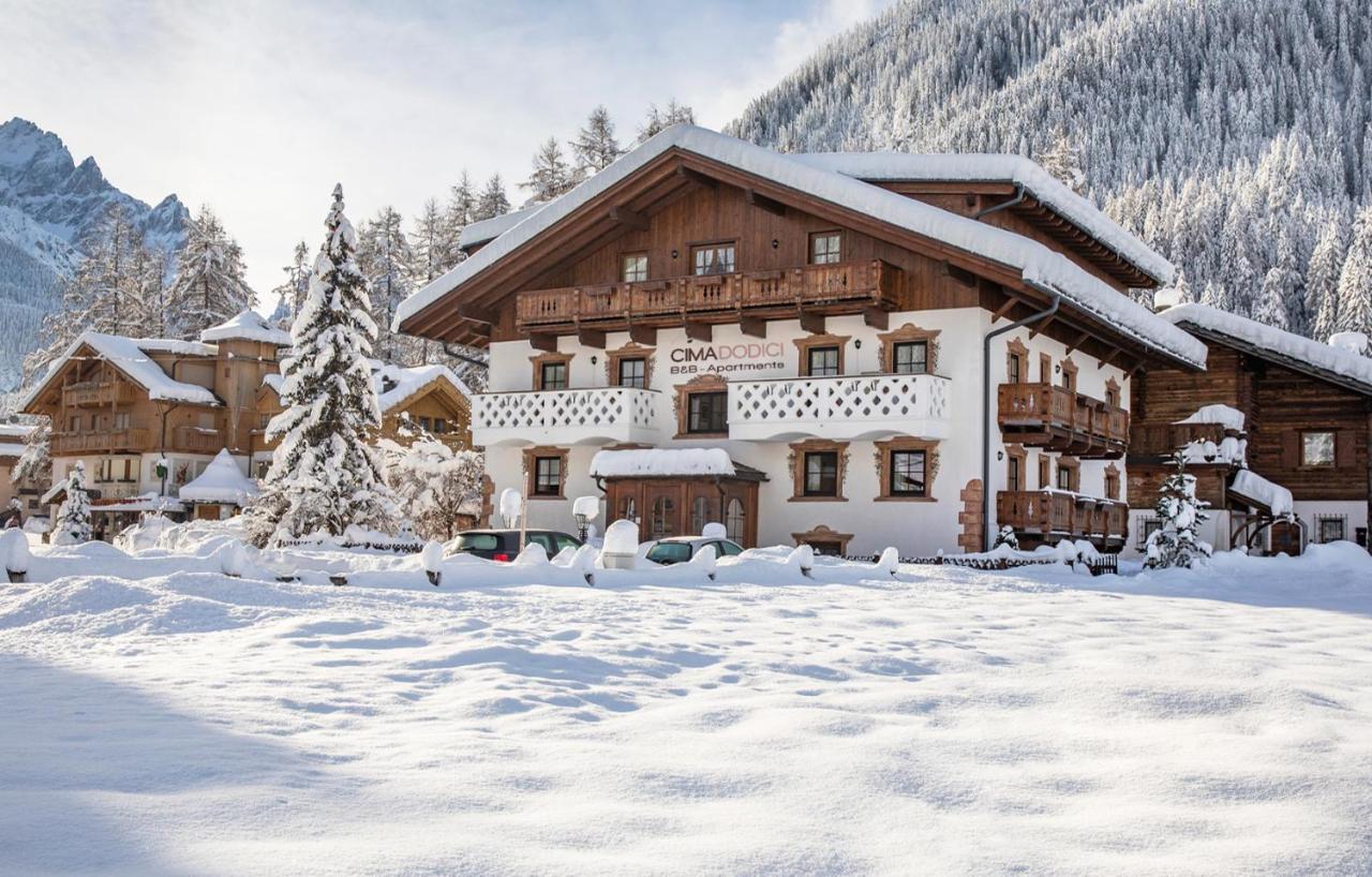 Cima Dodici B&B - Apartments Sexten Екстер'єр фото